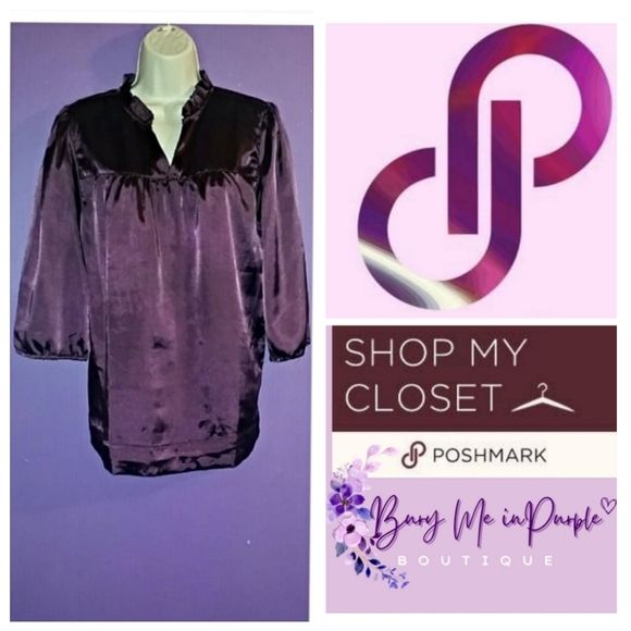 The Limited Tops - SATIN LIKE BLOUSE